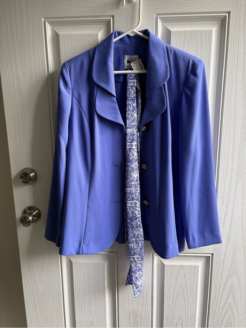 Leslie Fay Periwinkle Blazer Size 10 NWT Business Casual